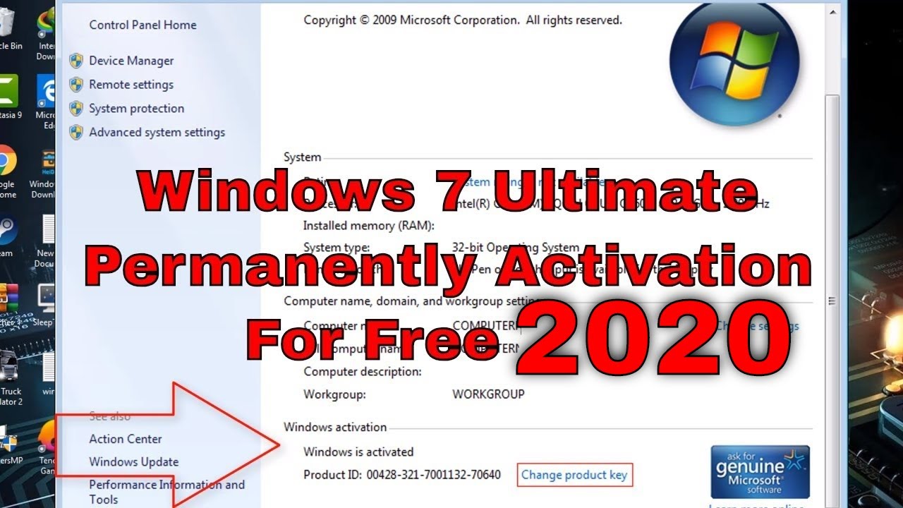 Windows 7 ultimate 64 bit product key